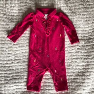 Ralph Lauren baby girl outfit